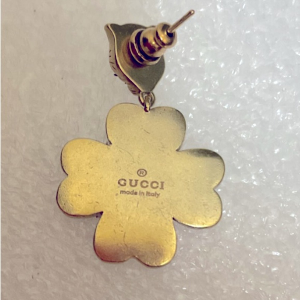 Gucci Feline Head  Earrings Authentic - Picture 8 of 16
